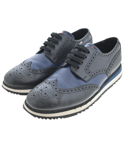 PRADA SPORT(プラダスポーツ)ビジネス・ドレスシューズ 黒 サイズ:UK8(27cm位)/2200699066266