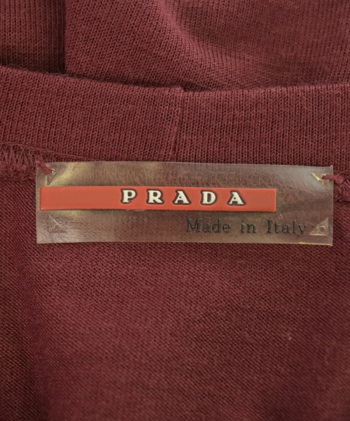 PRADA SPORT（プラダスポーツ）Tシャツ・カットソー 赤 サイズ:L メンズ/2200699890618
