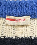 PRADA SPORT（プラダスポーツ）ニット・セーター 青 サイズ:46(M位) メンズ/2200646512013