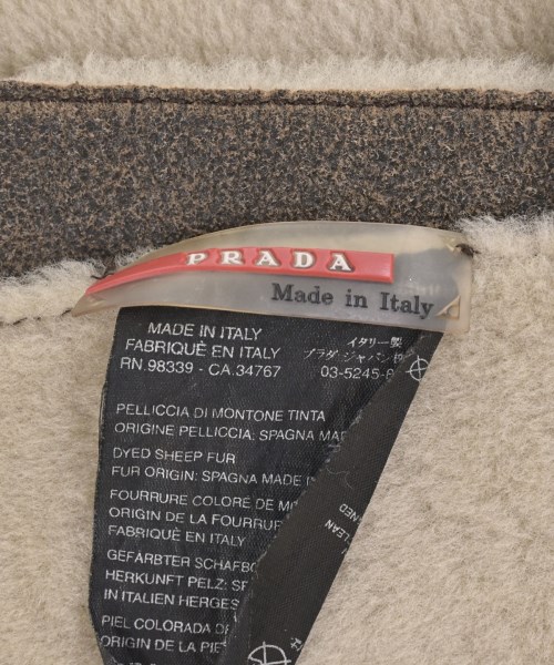 PRADA SPORT（プラダスポーツ）マフラー 茶 サイズ:- メンズ/2200653560557