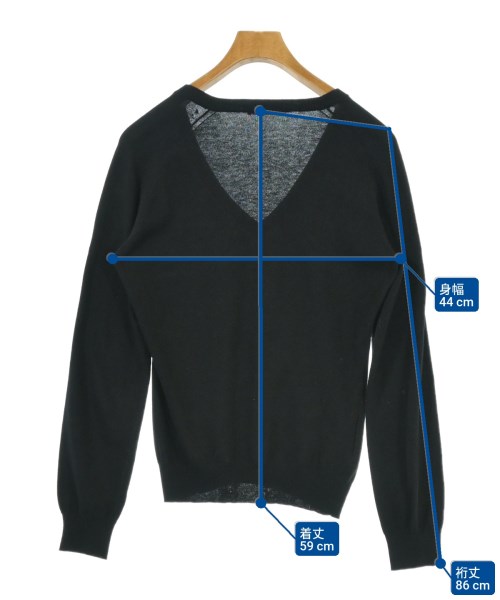 PRADA SPORT（プラダスポーツ）ニット・セーター 黒 サイズ:44(S位) メンズ/2200659101013