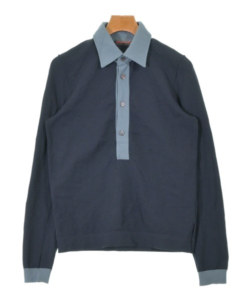PRADA SPORT(プラダスポーツ)ポロシャツ 紺 サイズ:48(L位)/2200634044182