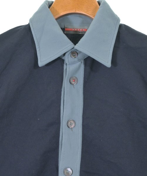PRADA SPORT（プラダスポーツ）ポロシャツ 紺 サイズ:48(L位) メンズ/2200634044182