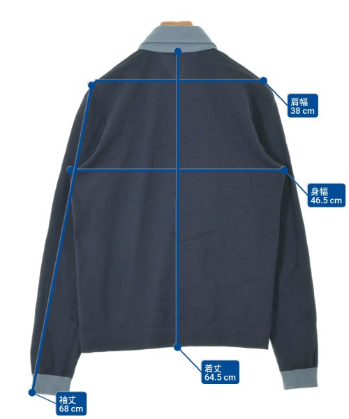 PRADA SPORT（プラダスポーツ）ポロシャツ 紺 サイズ:48(L位) メンズ/2200634044182