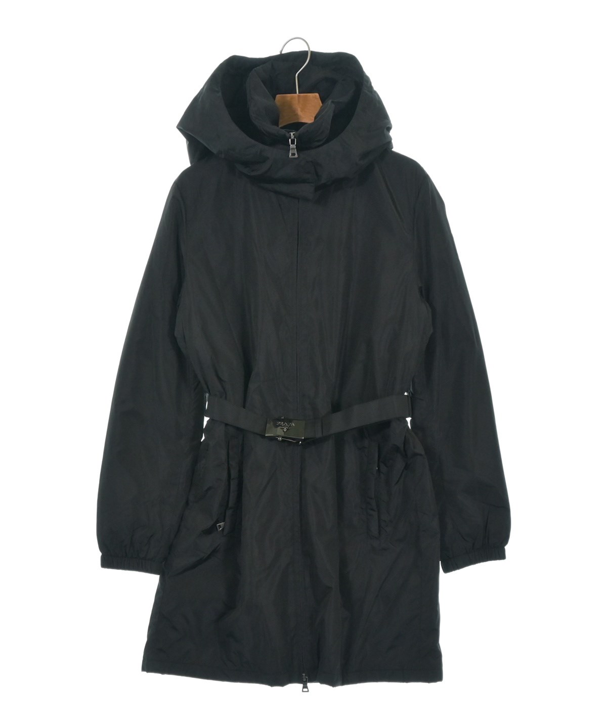 PRADA SPORT（プラダスポーツ）ダウンコート 黒 サイズ:44(L位