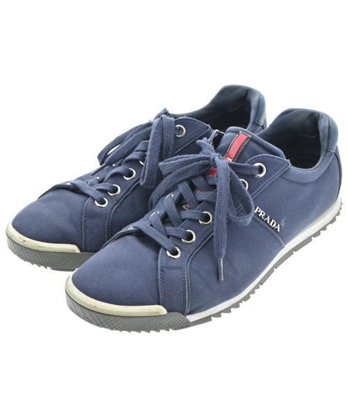 PRADA SPORT(プラダスポーツ)スニーカー 紺 サイズ:UK6 1/2(25.5cm位)/2200648314172