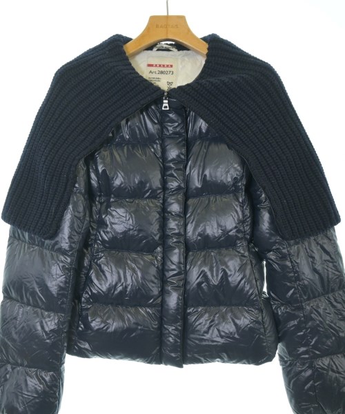 PRADA SPORT（プラダスポーツ）ダウンジャケット/ダウンベスト 紺 サイズ:38(S位) レディース/2200647161043