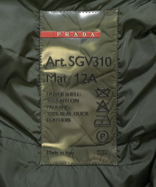 PRADA SPORT（プラダスポーツ）ダウンコート 紫 サイズ:-(XL位) メンズ/2200702447839
