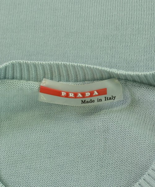 PRADA SPORT（プラダスポーツ）ニット・セーター 青 サイズ:46(M位) メンズ/2200703929457