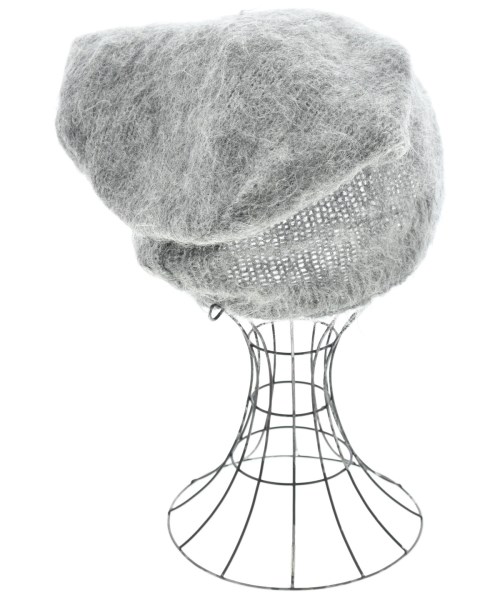 PRADA SPORT（プラダスポーツ）ニットキャップ・ビーニー グレー サイズ:TU レディース/2200663479115