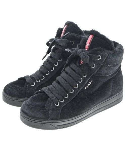 PRADA SPORT(プラダスポーツ)スニーカー 黒 サイズ:EU35 1/2(22cm位)/2200664097127