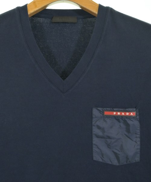 PRADA SPORT（プラダスポーツ）Tシャツ・カットソー 紺 サイズ:M メンズ/2200724924066