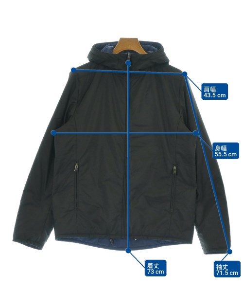 PRADA SPORT（プラダスポーツ）ダウンジャケット/ダウンベスト 黒 サイズ:52(XL位) メンズ/2200733693021