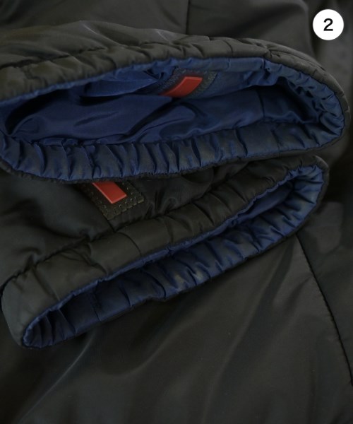 PRADA SPORT（プラダスポーツ）ダウンジャケット/ダウンベスト 黒 サイズ:52(XL位) メンズ/2200733693021