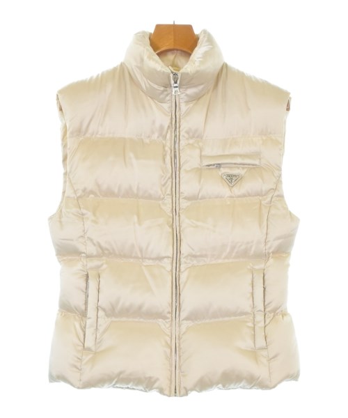 PRADA SPORT(プラダスポーツ)ダウンジャケット/ダウンベスト 黄 サイズ:44(S位)/2200682667036