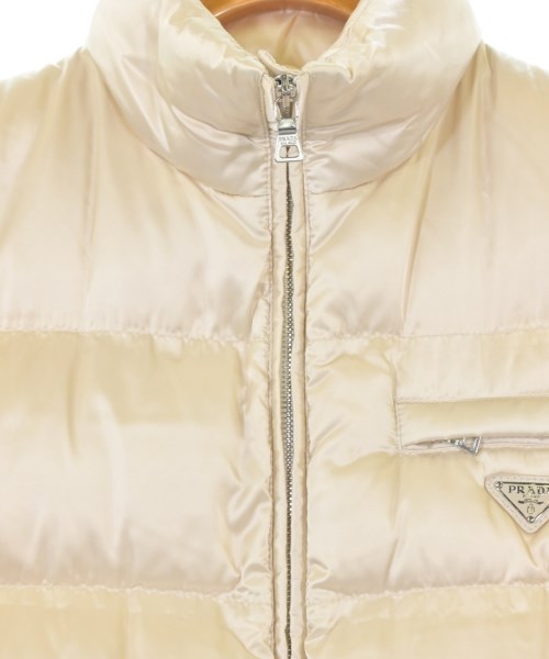 PRADA SPORT（プラダスポーツ）ダウンジャケット/ダウンベスト 黄 サイズ:44(S位) メンズ/2200682667036