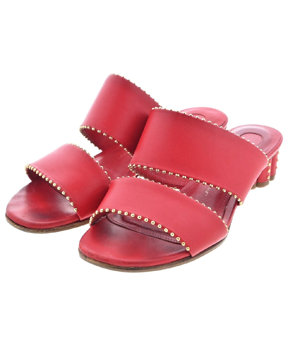 Salvatore Ferragamo サルバトーレフェラガモ サンダル サイズ4 Salvatore Ferragamo(サルバトーレフェラガモ)サンダル 赤