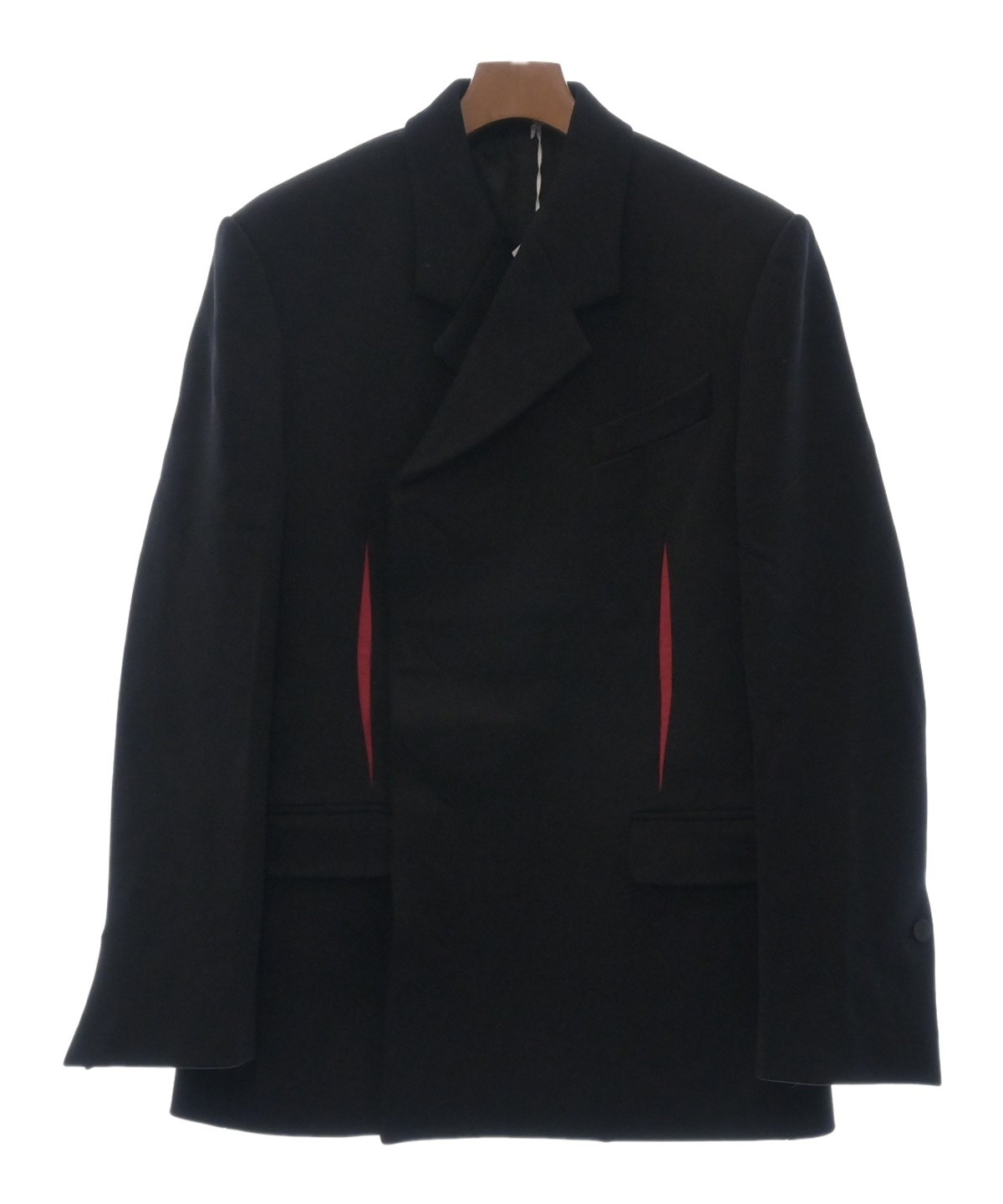 Salvatore Ferragamo チェスターコート 48(L位) グレー 【古着】【中古】 Salvatore Ferragamo（サルバトーレフェラガモ）チェスターコート 黒