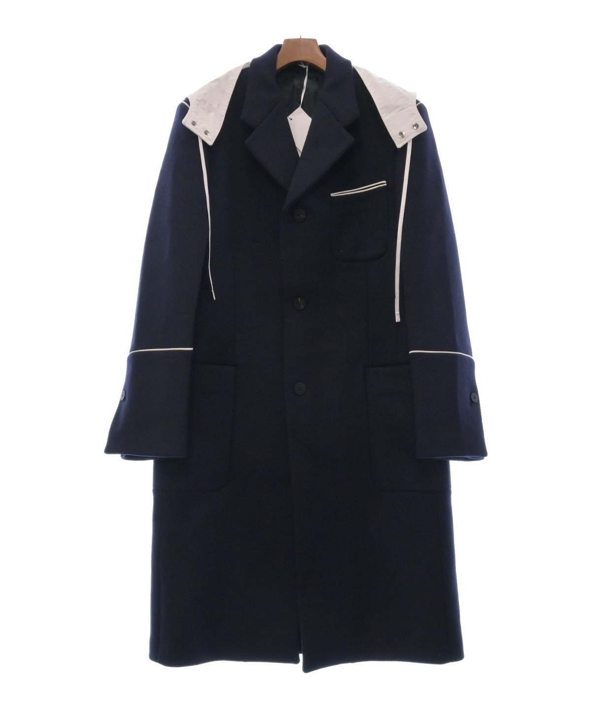 Salvatore Ferragamo（サルバトーレフェラガモ）チェスターコート 紺
