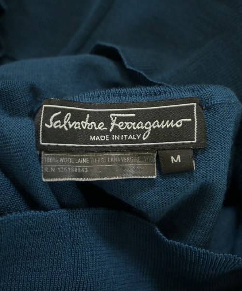 Salvatore Ferragamo（サルバトーレフェラガモ）ニット・セーター 青 サイズ:M レディース/2200635434036