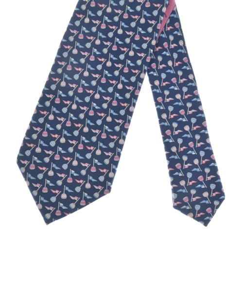 Salvatore Ferragamo（サルバトーレフェラガモ）ネクタイ 紺 サイズ:- メンズ/2200639172071