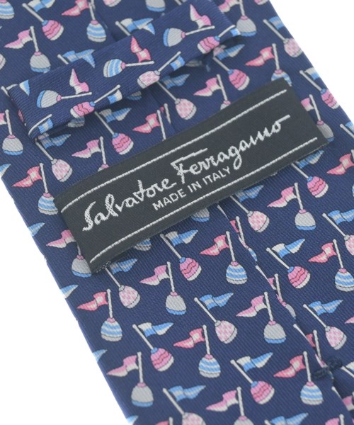Salvatore Ferragamo（サルバトーレフェラガモ）ネクタイ 紺 サイズ:- メンズ/2200639172071