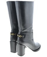 Salvatore Ferragamo（サルバトーレフェラガモ）ブーツ 黒 サイズ:6 1/2(24cm位) レディース/2200616178058