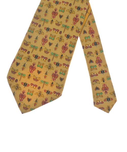 Salvatore Ferragamo（サルバトーレフェラガモ）ネクタイ 黄 サイズ:- メンズ/2200640648091