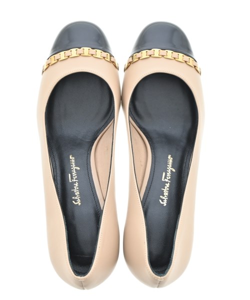 Salvatore Ferragamo（サルバトーレフェラガモ）パンプス ベージュ サイズ:6 1/2(24cm位) レディース/2200641684050