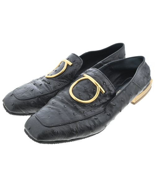 Salvatore Ferragamo(サルバトーレフェラガモ)ドレスシューズ/ローファー 黒 サイズ:7(24.5cm位)/2200627330049