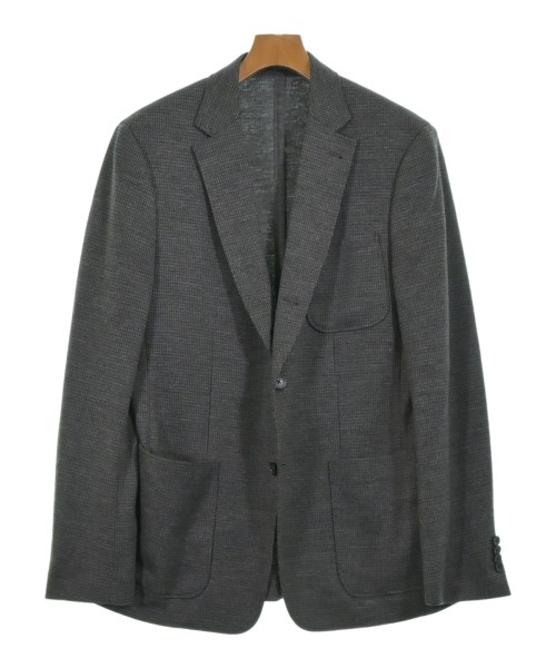 Salvatore Ferragamo(サルバトーレフェラガモ)テーラードジャケット グレー サイズ:52(XXL位)/2200619619060
