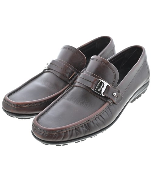 Salvatore Ferragamo(サルバトーレフェラガモ)ビジネス・ドレスシューズ 茶 サイズ:UK6(24.5cm位)/2200644381024