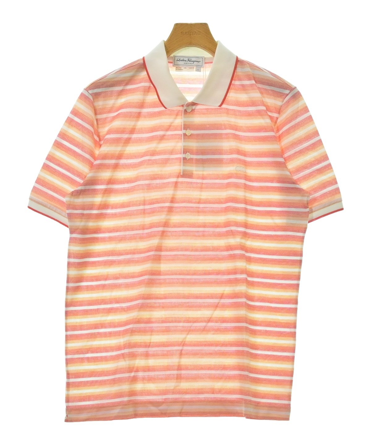 Salvatore Ferragamo フェラガモ セーター トップスオレンジ系