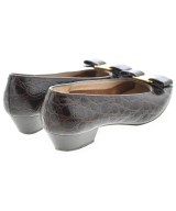 Salvatore Ferragamo（サルバトーレフェラガモ）パンプス 茶 サイズ:6 1/2(24cm位) レディース/2200623412039