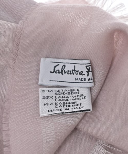 Salvatore Ferragamo（サルバトーレフェラガモ）ストール ピンク サイズ:- レディース/2200614295207