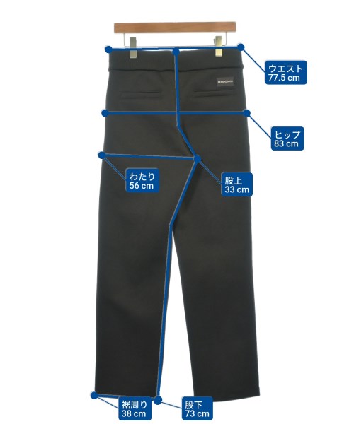 Salvatore Ferragamo（サルバトーレフェラガモ）スラックス 茶 サイズ:42(XS位) メンズ/2200624099017