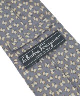 Salvatore Ferragamo（サルバトーレフェラガモ）ネクタイ グレー サイズ:- メンズ/2200623446232