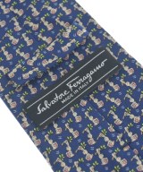 Salvatore Ferragamo（サルバトーレフェラガモ）ネクタイ 紺 サイズ:- メンズ/2200623446324