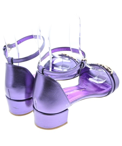 Salvatore Ferragamo（サルバトーレフェラガモ）パンプス 紫 サイズ:6 1/2(24cm位) レディース/2200625798025