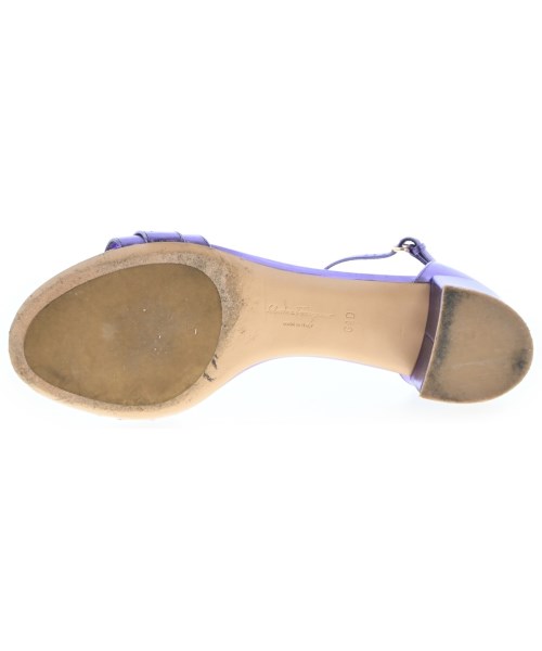 Salvatore Ferragamo（サルバトーレフェラガモ）パンプス 紫 サイズ:6 1/2(24cm位) レディース/2200625798025