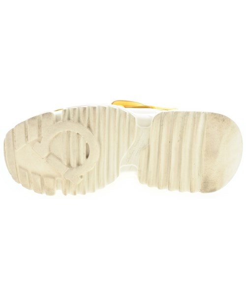 Salvatore Ferragamo（サルバトーレフェラガモ）スニーカー 黄 サイズ:6 1/2(24cm位) レディース/2200625798032