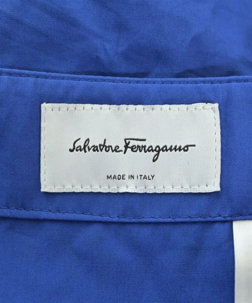 Salvatore Ferragamo（サルバトーレフェラガモ）ひざ丈スカート 青 サイズ:36(XS位) レディース/2200617439059