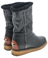 Salvatore Ferragamo（サルバトーレフェラガモ）ブーツ 黒 サイズ:6(23.5cm位) レディース/2200626618070