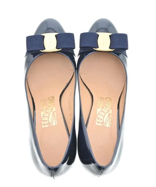 Salvatore Ferragamo（サルバトーレフェラガモ）パンプス 紺 サイズ:5 1/2(23cm位) レディース/2200630168028