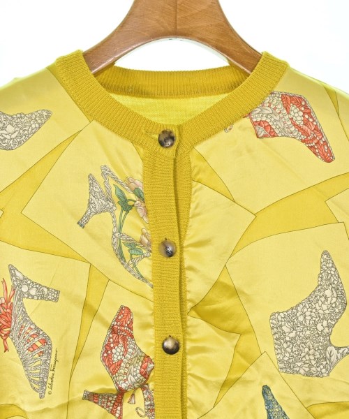 Salvatore Ferragamo（サルバトーレフェラガモ）カーディガン 黄 サイズ:F レディース/2200630419106