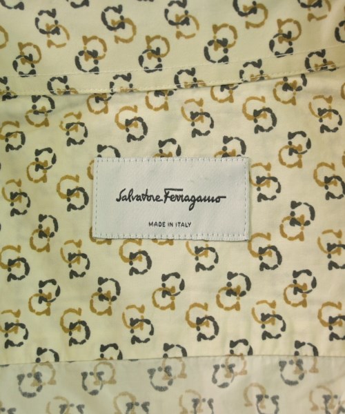 Salvatore Ferragamo（サルバトーレフェラガモ）カジュアルシャツ 白 サイズ:-(S位) メンズ/2200631744047