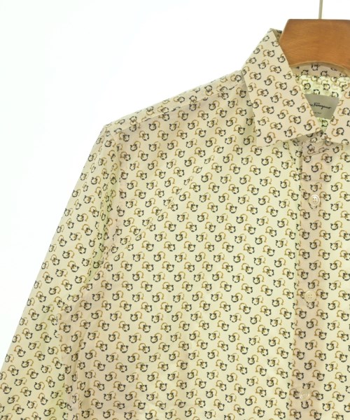 Salvatore Ferragamo（サルバトーレフェラガモ）カジュアルシャツ 白 サイズ:-(S位) メンズ/2200631744047