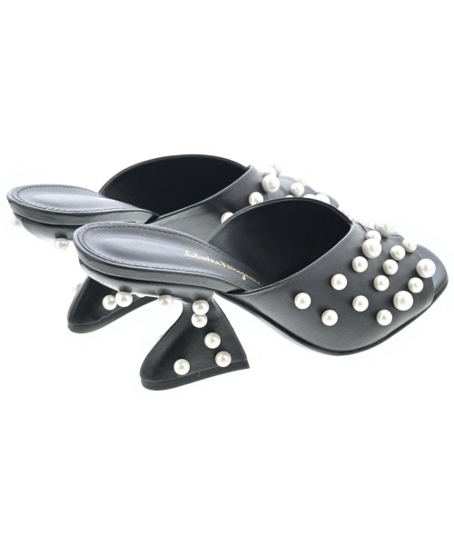 Salvatore Ferragamo（サルバトーレフェラガモ）サンダル 黒 サイズ:6 1/2(24cm位) レディース/2200631903017