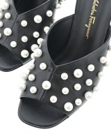 Salvatore Ferragamo（サルバトーレフェラガモ）サンダル 黒 サイズ:6 1/2(24cm位) レディース/2200631903017