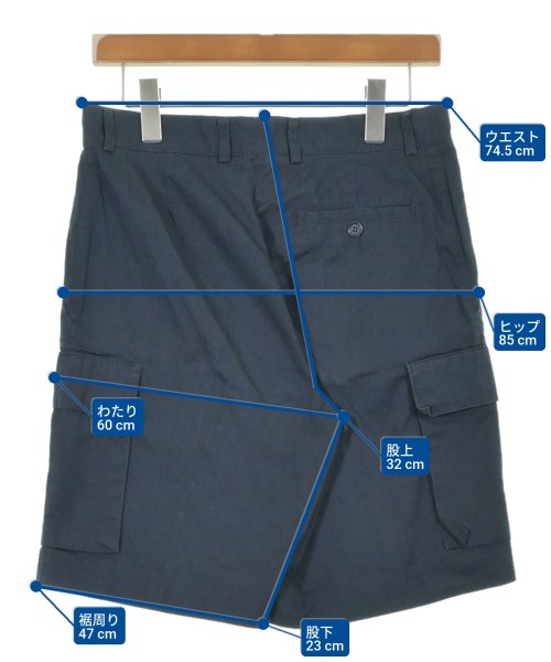 Salvatore Ferragamo（サルバトーレフェラガモ）ショートパンツ 紺 サイズ:46(M位) メンズ/2200631984023